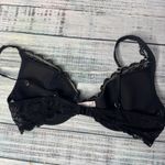 Victoria's Secret  Push Up Without Padding Black Lace 34C Photo 1