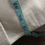 Luciano Barbera White Leather Italian luxury Jacket Size 42 Photo 10