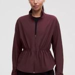 Lululemon  Women’s UV-Protective Cinch-Waist Running Jacket Goodnight Plum Photo 0