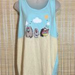 Pusheen Summer 2018 Subscription Box Light Green Beach Themed Tank Top XL Photo 0