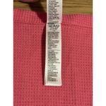 Athleta Shirt Womens Large Pink Long Sleeve Waffle Knit Wind Down Sleep Top Tee Photo 6