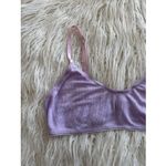 Free People  Pointelle Bralette Purple Size Large Photo 2