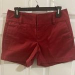 Banana Republic  cranberry colored Classic Chino shorts size 4 Photo 0