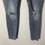 CAbi  High Skinny Distressed Gray Jeans Style 3939 Size 0 Photo 3