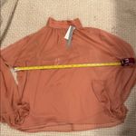 Anthropologie NEW WOMENS  Sheer Blouse in Terracotta Medium Photo 8