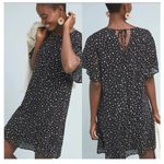 Cloth & Stone  by Anthropologie Sweetheart Tunic Dress Size Medium Black Photo 2