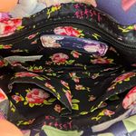 Betsey Johnson Crossbody Shoulder Bag Floral Multicolor Quilted Flap Chain New Photo 6