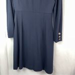 Gillian Women’s Vintage Pleated Wool Dress Cocktail Formal Midi Size 6 Photo 7