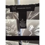 INC International Concepts Womens M Black White Floral Sheer Sleeveless Top Size M Photo 6