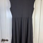 Garnet Hill  Jolie Knit Sequins Scoop Neck Dress Womens Small Sophisticated Basic Photo 2