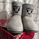 NFL Las Vegas Raiders Cuce Women's Low Team Ribbon Boots Photo 5