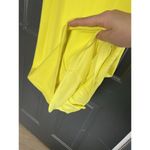 Peter Nygard NWT  Petite Beaded Neck Yellow Lined Dress Sleeveless Zipper Size 12 Photo 7