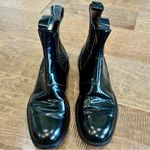 Daryl K Women’s Patent Leather Chelsea Boots Black Size 8 EUC Photo 1