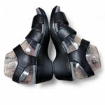 Alegria  OLI-631 Olivia Black Leather Platform Women's Sz 9/39 EU Sandals Shoes Photo 3