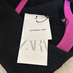 ZARA  Ribbed Cut-out Midi Dress Photo 7