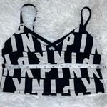 PINK - Victoria's Secret PINK VICTORIA’S SECRET Ultimate Unlined Bralette XS Black White Graphic Photo 10