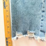 Kancan Slim Straight Jeans Medium Wash Distressed Frayed Hem 90s Denim Vibe 3/25 Blue Photo 7