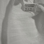 White Ruffle Blouse High Neck Flutter Sleeve Shirt Size XS petite Photo 3