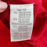 Liz Claiborne Vintage red dress with p saint hilaire Paris scarf Photo 6