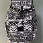 PINK - Victoria's Secret Victoria's Secret Sequin Aztec Backpack Book Bag Photo 0