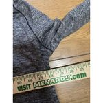 Athleta  Jacket Women Medium Gray Black Heather Hoodie Full‎ Zip Running Athletic Photo 4