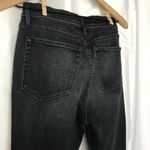 3x1  Shelter Crop Jeans size 27 Black High Rise Fringe Hem Photo 5