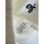 Renwick | M | Club Allover Racquets Sweater Embroidered Tennis Knit Pullover White Size M Photo 5