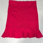 EXPRESS Body Contour Ruffle Skirt (L)! Photo 2