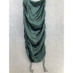 Urban Outfitters  Women's Strapless Dress Ruched sides Emerald Green Size Small Photo 13