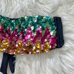 Victoria's Secret Bikini Top Swim Sequin VS Bikini Bandeau Top Photo 1