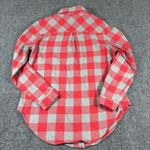 NFL  Juniors Collection San Francisco 49ers Flannel‎ Button Up Top Size M Photo 3