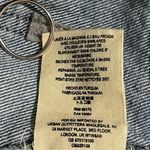 Free People We the Free Denim Mini Skirt Size 28 Hallie Distressed Photo 5