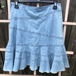 Urban Outfitters Millie Fluted Denim Mini Skirt Size S Photo 7
