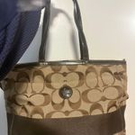 Coach Diaper Bag Tote Signature Canvas Photo 0