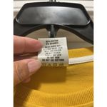 Zyia Active Mustard Yellow Crew Neck Crop Sweatshirt Size Large Athleisure Gym Photo 2