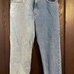 Abercrombie & Fitch Two Tone Mom Jeans Photo 0