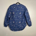 Calme Yessi Quilted Jacket Size XS‎ Astrology Constellation Navy NEW Blue Photo 9