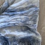 American Eagle  Tie-Dye Halter Lace Crop/Scarf Top Photo 4