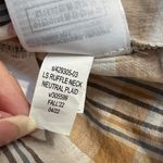 Gap  Ruffle Neck Plaid Long Sleeve Button Up Shirt Photo 7