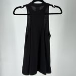 Free People  Black Flowy Tank Top Photo 5