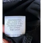 MISA Los Angeles One Shoulder Bodysuit Black Long Sleeve Floral Jacquard Blouse Photo 9