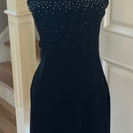 Finesse Black Mini Dress with Spaghetti Straps Size undefined Photo 0