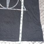 Harry Potter  XL t shirt deathly hallows short sleeve black silver Photo 6