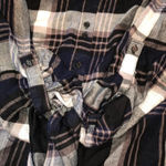 Sophie Rue  plaid flannel tunic blouse with pockets Photo 4