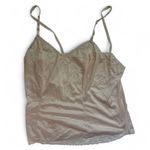 Vintage Lace Trim Cami‎ Top woman's S| M Adjustable Strap Tank Top Blouse Pink Size M Photo 0