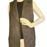 Banana Republic  Vest Gray, Wool, Zip Close Pockets Size M.  D45 Photo 3