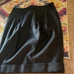Burberry  dark grey wool blend skirt 4 Photo 0