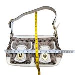 Coach  Vintage Y2K legacy shoulder bag on brown /cream EUC Photo 9