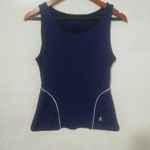 La Blanca S Navy Sleeveless Athletic Top Blue Photo 1