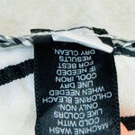 Express Design Crop Pants Womens‎ Sz 0 White Black Plaid Classic Business Casual Photo 11